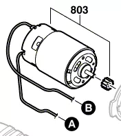 Moteur Bosch réf. 2 609 120 621